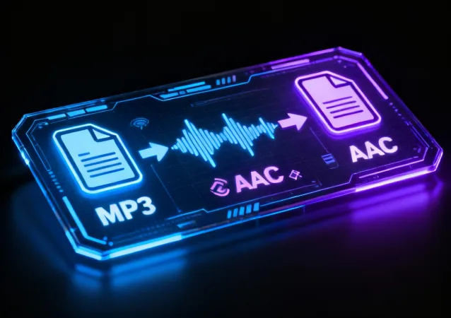 Cách sử dụng Trình chuyển đổi MP3 sang AAC